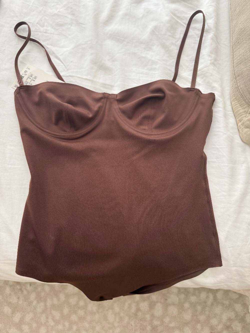 Zara brown bodysuit